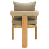 Chaise rivage - Teck & corde greige - vue 3