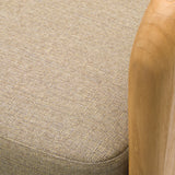 Chaise rivage - Teck & corde greige - vue 5
