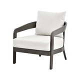 Fauteuil extérieur - Aluminium anthracite peint à la main