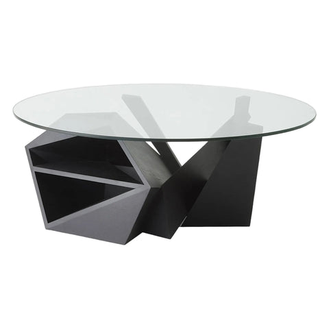 Table basse Origami - Chêne noirci - vue 3