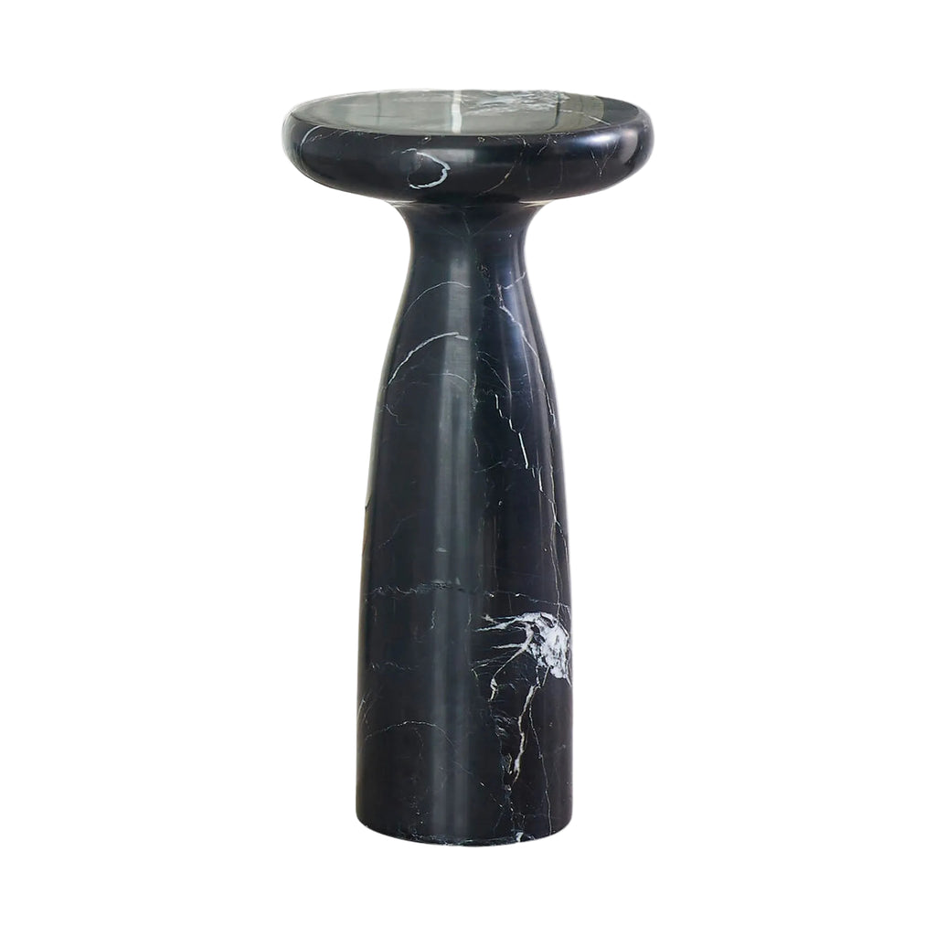 Table d'appoint Marbelle - Marbre noir poli