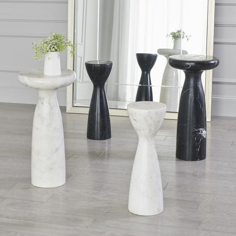 Table d'appoint Marbelle - Marbre noir poli