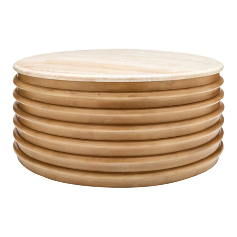 Banc Repose-pieds Redondo - Tissu Naturel