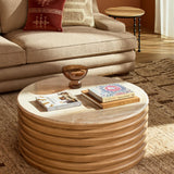 Banc Repose-pieds Redondo - Tissu Naturel - vue 3