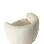 Fauteuil tissus bouclé ivoire | Portofino