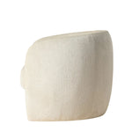 Fauteuil tissus bouclé ivoire | Portofino