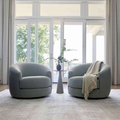 Fauteuil Bora - Velours olive