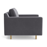 Fauteuil Hugo - Velours - vue 3