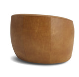 Fauteuil Firenze - Cuir caramel - vue 4