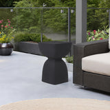 Table d'Appoint - Aluminium Noir Mat - vue 2