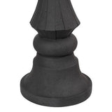 Sculpture Fou des Échecs - Pierre Noire - vue 3