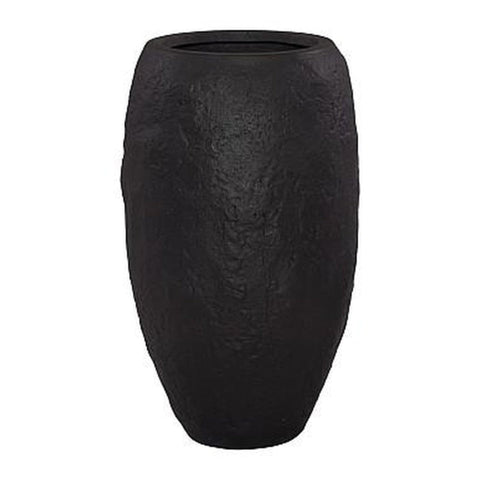 Cache-Pot Élancé - Pierre Noire, Petit - vue 4
