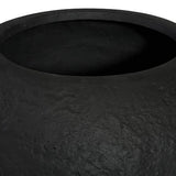 Cache-Pot Évasé - Pierre Noire, Moyen - vue 2