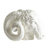Sculpture Capricorne - Blanc Mat - vue 3