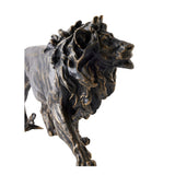 Lion en Chasse - Sculpture Bronze - vue 5