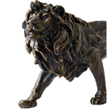 Lion en Chasse - Sculpture Bronze - vue 6