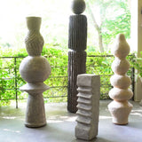 Sculpture - Totem Éloï - Beige - vue 2