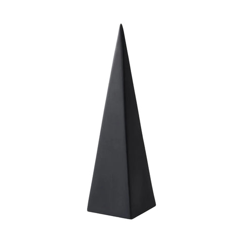 Objet décoratif - Pyramides Décoratives Noir Mat - Set de 3 - vue 2