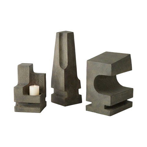 Sculpture - La Structure - Gris Court