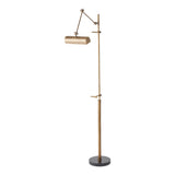 Lampadaire - laiton naturel
