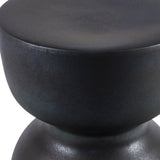 Table d'appoint - Céramique Charcoal & Noir - vue 3