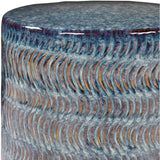 Table d'appoint - Céramique Bleu Glazé - vue 3