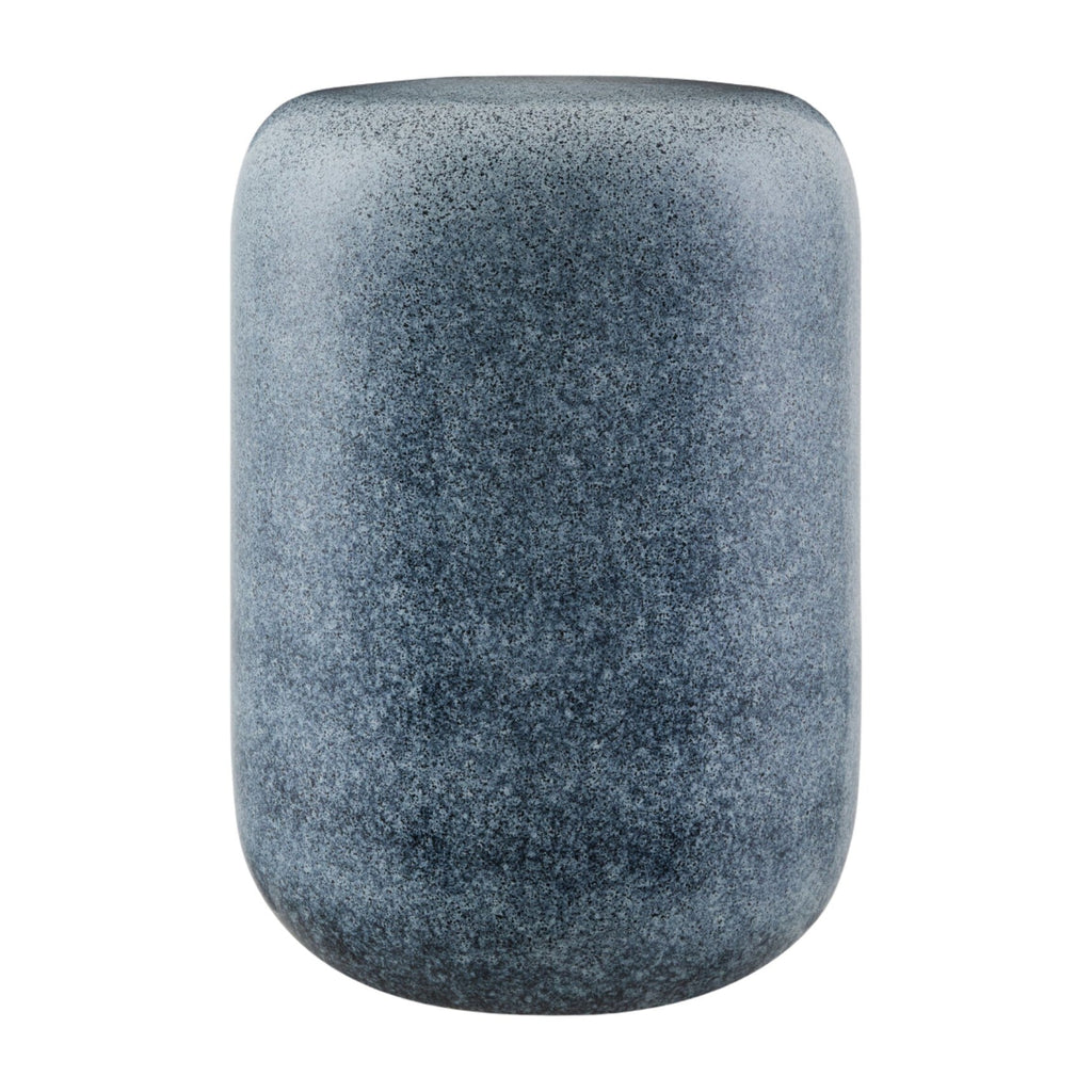 Table d'appoint - Céramique Bleu Minéral Moucheté