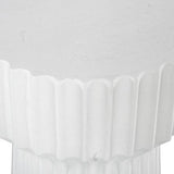 Table d'Appoint Cannelée - Pierre Blanc Cassé - vue 2