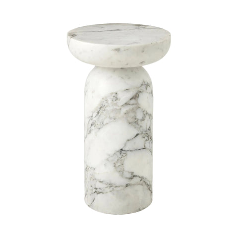 Table d'Accent Marbre Arbescato Blanc