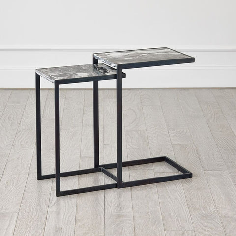 Table Gigogne Gunmetal (Grande)