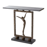 Console Reach Out - Mains Sculptées Dorées - vue 3