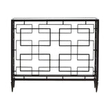 Console Open Block - Métal Gris