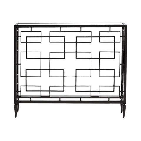 Console Open Block - Métal Gris