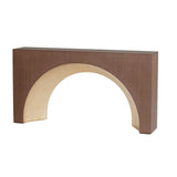 Console Arches - Noix Muscade & Champagne - vue 3