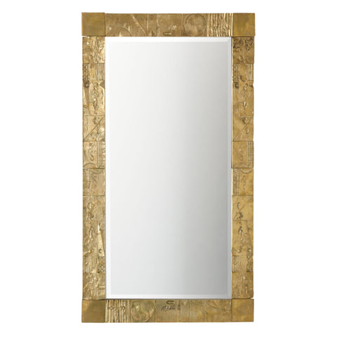 Miroir Pharaon - Or mat