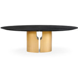 Table ovale en frêne massif | Meridian