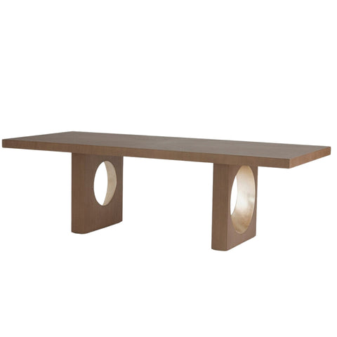 table rectangulaire en bois vue trois quarts