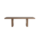 table rectangulaire en bois profil luxueux