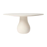Table ronde en bois massif de luxe